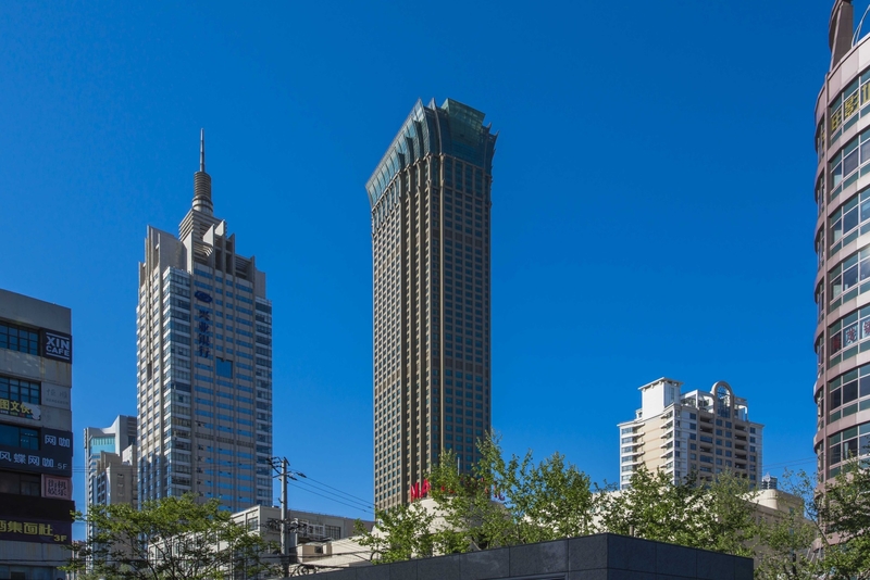 嘉地中心写字楼大堂入口
